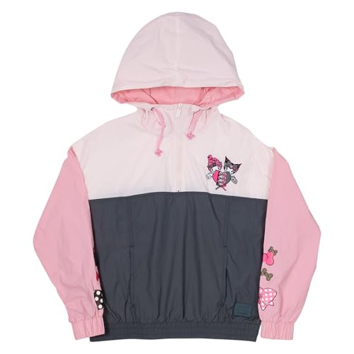 Loungefly Sanrio Unisex Windjacke My Melody And Kuromi XL Loungefly Sanrio Unisex Windjacke My Melody And Kuromi XL von Loungefly