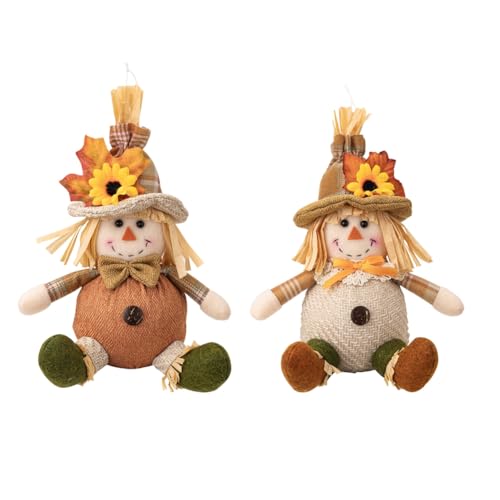 Louttary 2 Stück Puppen für die Ernte der Saison, in der Hand, für Herbst, Ernte, Haus und Schlafzimmer, Tisch, Ornamente von Louttary