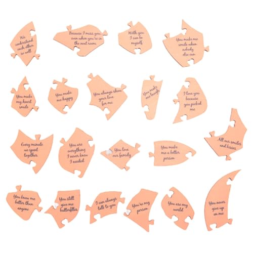 Louttary 32 PCS Gründe, Warum Ich Dich Liebe Holzherz-Puzzle, Wie Abgebildet Holzjubiläum-Liebespuzzle-Geschenke für Ehefrau, Ehemann, Freundin Louttary 32 PCS Gründe, Warum Ich Dich Liebe Holzherz-Puzzle, Wie Abgebildet Holzjubiläum-Liebespuzzle-Geschenke für Ehefrau, Ehemann, Freundin von Louttary
