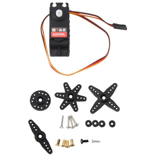 Louttary MG996 Digitale Servos 3,5 kg, Vollkunststoffgetriebe für Auto, JR, RC-Modell, Helikopter, Boot, Basteln Louttary MG996 Digitale Servos 3,5 kg, Vollkunststoffgetriebe für Auto, JR, RC-Modell, Helikopter, Boot, Basteln von Louttary
