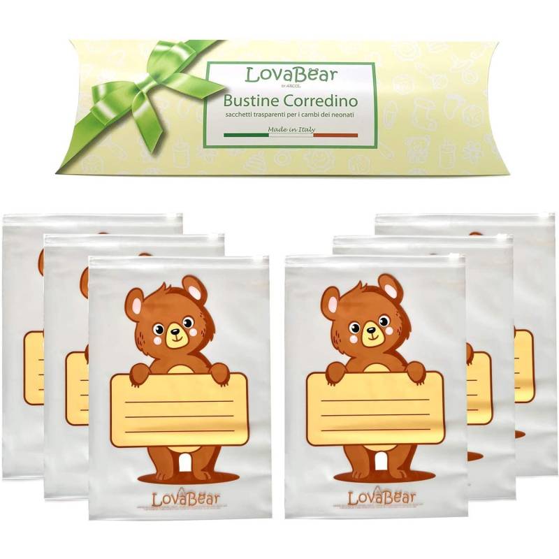 Lovabear Orso Color Hospital Babyausstattung 6 Stk. von Lovabear