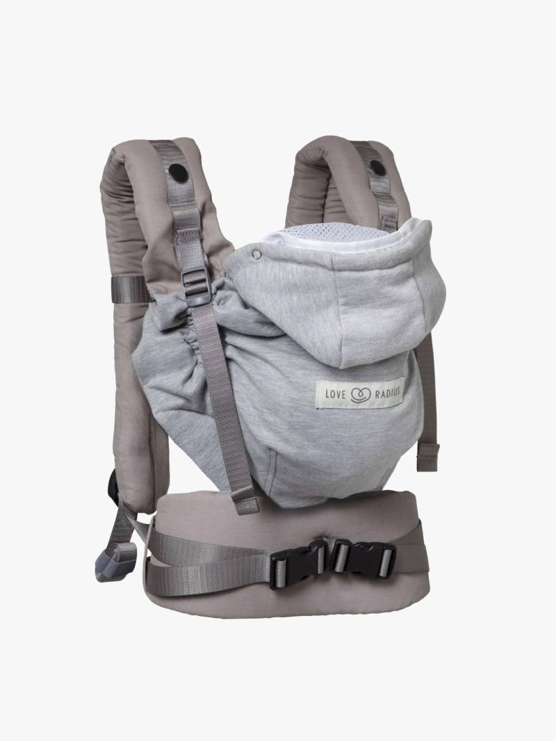 Love Radius HoodieCarrier 2 Babytrage, Athletic Grey Love Radius HoodieCarrier 2 Babytrage, Athletic Grey von Love Radius