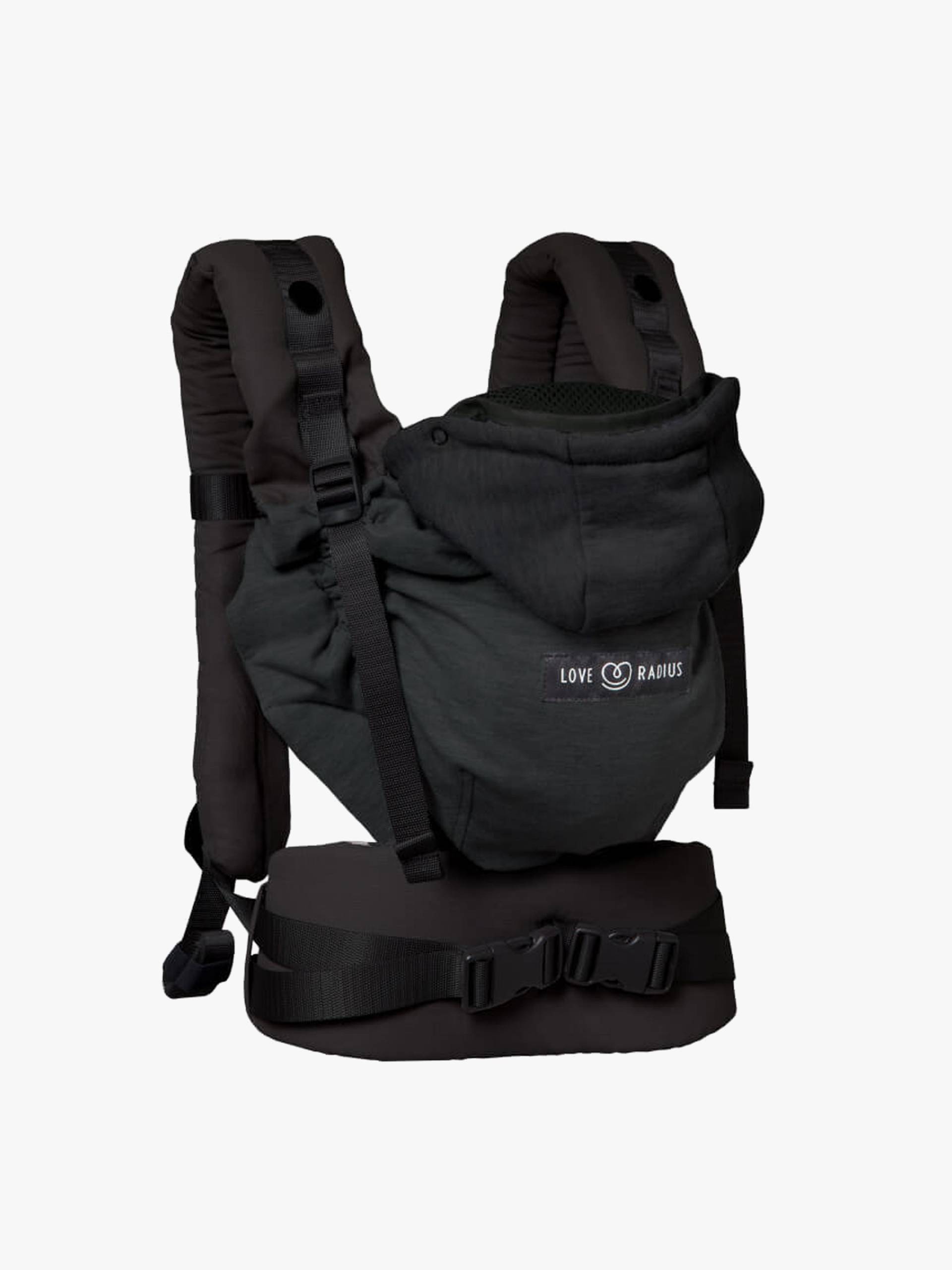 Love Radius HoodieCarrier 2 Babytrage, Black Forest von Love Radius
