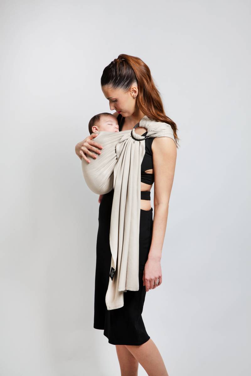 Love Radius No Knot Woven Tragetuch, White Gold Love Radius No Knot Woven Tragetuch, White Gold von Love Radius