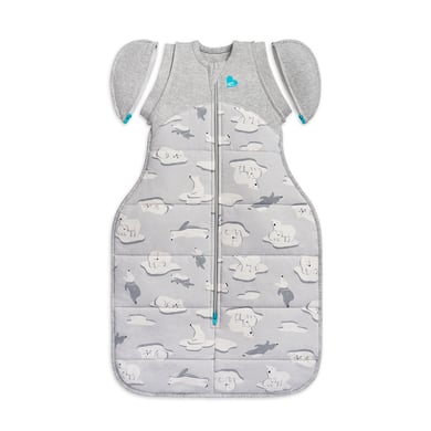 Love to dream™ Swaddle Up™ Übergangspucksack Südpol grau von Love to dream™