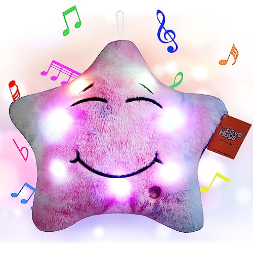 LoveHugs Musik-Stern-Teddy-Sinneslicht – sensorisches Spielzeug für Autismus – Schlafhilfe für Kinder – leuchtendes Spielzeug, sensorisches Twinkle Twinkle Little Star Spielzeug von LoveHugs