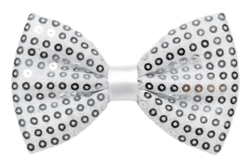 LoveLegis Clown Fliege - Flugzeuge - Party - Party - Verkleidung - Kostüm - Halloween - Karneval - Cosplay - Accessoires - Clown - Silber - Geschenkidee für Weihnachten und Geburtstag von LoveLegis