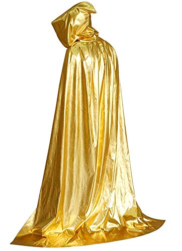LoveLegis Goldmantel mit Kapuze - Stoff - glänzend - hochwertig - Theatervorstellungen - Geschenkidee für Weihnachten und Geburtstag LoveLegis Goldmantel mit Kapuze - Stoff - glänzend - hochwertig - Theatervorstellungen - Geschenkidee für Weihnachten und Geburtstag von LoveLegis