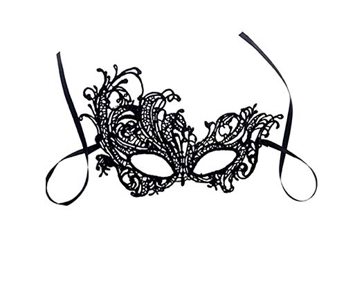 LoveLegis Venezianische Maske - schwarze Farbe - Karneval - Halloween - Frau - Makramee - Geschenkidee für Weihnachten und Geburtstag LoveLegis Venezianische Maske - schwarze Farbe - Karneval - Halloween - Frau - Makramee - Geschenkidee für Weihnachten und Geburtstag von LoveLegis