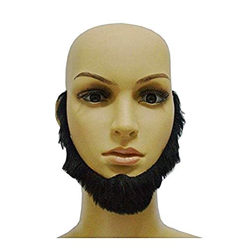 Lovelegis Schwarzer Bart - Party - Aufkleber - Erwachsene - Karneval - Halloween - Verkleidung - Zubehör - Cosplay, Schwarz , One size Lovelegis Schwarzer Bart - Party - Aufkleber - Erwachsene - Karneval - Halloween - Verkleidung - Zubehör - Cosplay, Schwarz , One size von LoveLegis