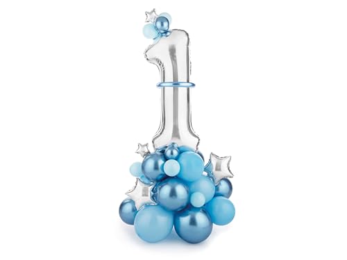 Geburtstagsdeko Jungen blau Zahl 1. Geburtstag Happy Birthday Deko Folienballon 1 Luftballon 1. Geburtstag Kindergeburtstag Deko XXL wiederverwendbar Geburtstagsdeko Jungen blau Zahl 1. Geburtstag Happy Birthday Deko Folienballon 1 Luftballon 1. Geburtstag Kindergeburtstag Deko XXL wiederverwendbar von Lovely Balloon
