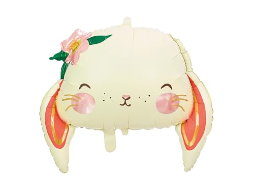 Folienballon Hase Dekoballon Osterhase Geburtstag Kindergeburtstag Geschenke Kinder Deko Ostern Osterfeier, Helium geeignet, 50x45cm Babyshower WIEDERVERWENDBAR Folienballon Hase Dekoballon Osterhase Geburtstag Kindergeburtstag Geschenke Kinder Deko Ostern Osterfeier, Helium geeignet, 50x45cm Babyshower WIEDERVERWENDBAR von Lovely Balloon