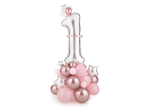 Geburtstagsdeko Mädchen Rosegold Zahl 1. Geburtstag Mädchen Happy Birthday Deko Folienballon 1 Luftballon 1. Geburtstag Kindergeburtstag Deko Rosa silber wiederverwendbar Geburtstagsdeko Mädchen Rosegold Zahl 1. Geburtstag Mädchen Happy Birthday Deko Folienballon 1 Luftballon 1. Geburtstag Kindergeburtstag Deko Rosa silber wiederverwendbar von Lovely Balloon