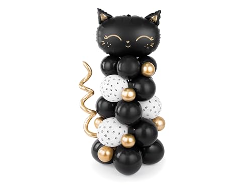 Luftballon Set Schwarzes Katzen – Partyballon-Deko 83 x 140 cm, ideal für Halloween, Kindergeburtstag, und Tier-Motto-Feiern, Luftballon-Kit mit Katzenmotiv Luftballon Set Schwarzes Katzen – Partyballon-Deko 83 x 140 cm, ideal für Halloween, Kindergeburtstag, und Tier-Motto-Feiern, Luftballon-Kit mit Katzenmotiv von Lovely Balloon