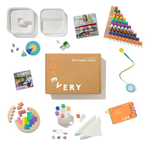 Lovevery, The Problem Solver Play Kit + Bonus Buch (You Decide), 43-44-45+ Monate von Lovevery