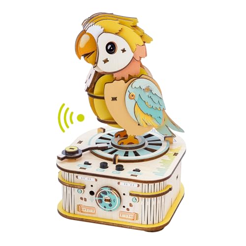 3D Puzzle, STEM Holz Puzzle Recorder - Kids Build & Record! Bildungs DIY Kit, Dragon Spielzeug Modell Baukits, STEM Spielzeug Geschenke(138 * 71 * 161mm) von Lovpippi