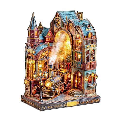 Holzpuzzle Erwachsene Steam Plattform - 90 Teile Holzpuzzle Geschenkbox, Wanddekoration (Erwachsene/Kinder) von Lovpippi