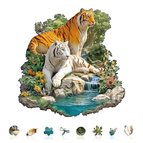 Holzpuzzle Erwachsene Wilde Serenität - 250 Teile holzpuzzle Geschenkbox, Wanddekoration und Lernspielzeug für Freunde und Familien von Lovpippi
