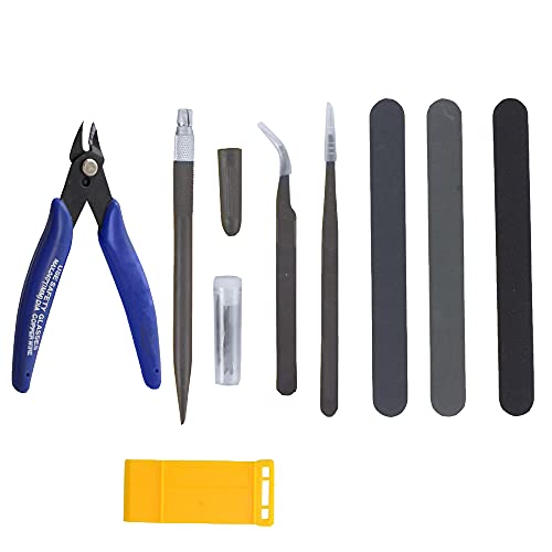 Lowats Modellbau Werkzeug Set 6 Stück Modellbau-Werkzeugsatz DIY Bastelwerkzeug Basic Tools Modellbau Werkzeug Set Model Tool Modeler Modellbau Tool Set für Hobby Model Assemble Building Lowats Modellbau Werkzeug Set 6 Stück Modellbau-Werkzeugsatz DIY Bastelwerkzeug Basic Tools Modellbau Werkzeug Set Model Tool Modeler Modellbau Tool Set für Hobby Model Assemble Building von Lowats