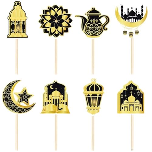 16 Stück Eid Mubarak Kuchenaufsatz, Ramadan Cupcake-aufsatz, Diy Eid Cupcake Picks, Islamische Muslimische Festival-kuchenaufsätze, Kuchendekoration, Ramadan-partyzubehör 16 Stück Eid Mubarak Kuchenaufsatz, Ramadan Cupcake-aufsatz, Diy Eid Cupcake Picks, Islamische Muslimische Festival-kuchenaufsätze, Kuchendekoration, Ramadan-partyzubehör von Lpitoy