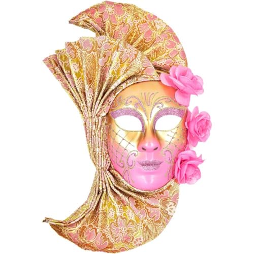 Lpitoy Blumen-venezianische Maske, Exquisite Narrenmasken, Blumen-maskerade-maske, Ball-party, Karneval-maske Für Damen Und Herren, Cosplay, Party, Gesichtszubehör Lpitoy Blumen-venezianische Maske, Exquisite Narrenmasken, Blumen-maskerade-maske, Ball-party, Karneval-maske Für Damen Und Herren, Cosplay, Party, Gesichtszubehör von Lpitoy