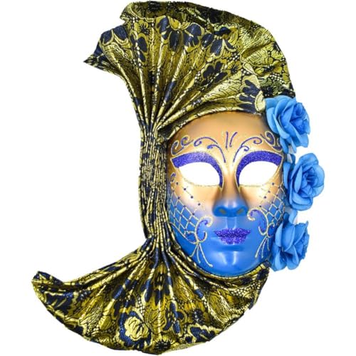 Lpitoy Blumen-venezianische Maske, Exquisite Narrenmasken, Blumen-maskerade-maske, Ball-party, Karneval-maske Für Damen Und Herren, Cosplay, Party, Gesichtszubehör Lpitoy Blumen-venezianische Maske, Exquisite Narrenmasken, Blumen-maskerade-maske, Ball-party, Karneval-maske Für Damen Und Herren, Cosplay, Party, Gesichtszubehör von Lpitoy