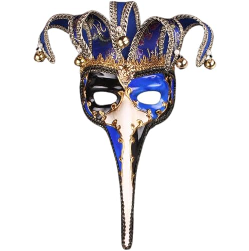 Lpitoy Venezianische Comedy-maske, Exquisite Nase, Narrenmasken, Venezianisches Musical, Karneval, Karneval, Maskerade, Halloween-party, Kostüm Lpitoy Venezianische Comedy-maske, Exquisite Nase, Narrenmasken, Venezianisches Musical, Karneval, Karneval, Maskerade, Halloween-party, Kostüm von Lpitoy
