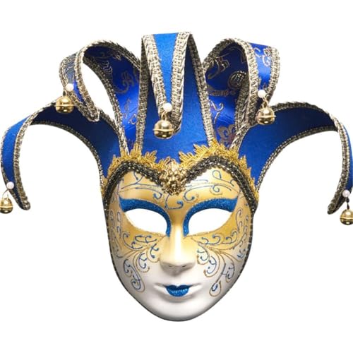 Lpitoy Venezianische Maske, Vollgesichts-maskerade-maske Für Karneval, Exquisite Narrenmaske, Mardi Gras-maske Für Cosplay, Halloween-party Lpitoy Venezianische Maske, Vollgesichts-maskerade-maske Für Karneval, Exquisite Narrenmaske, Mardi Gras-maske Für Cosplay, Halloween-party von Lpitoy