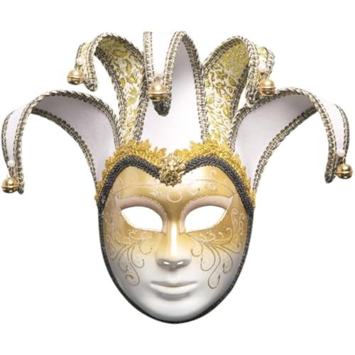 Lpitoy Venezianische Maske, Vollgesichts-maskerade-maske Für Karneval, Exquisite Narrenmaske, Mardi Gras-maske Für Cosplay, Halloween-party Lpitoy Venezianische Maske, Vollgesichts-maskerade-maske Für Karneval, Exquisite Narrenmaske, Mardi Gras-maske Für Cosplay, Halloween-party von Lpitoy