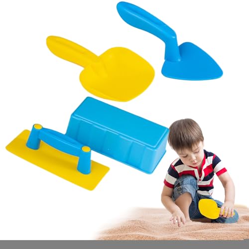 Lpoppcx Sand Toys - Schnee und Sandspielzeug - Schaufel und Förmchen Werkzeug Set für den Burgenbau, Outdoor Spiele für Kinder und Kleinkinder im Sommer, beim Camping, auf Lpoppcx Sand Toys - Schnee und Sandspielzeug - Schaufel und Förmchen Werkzeug Set für den Burgenbau, Outdoor Spiele für Kinder und Kleinkinder im Sommer, beim Camping, auf von Lpoppcx