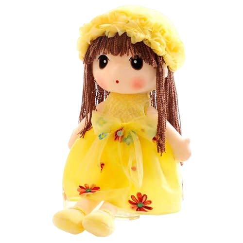 Lpoppcx Weiche Stoffpuppe 45cm Kuscheltier Handgemachte Stoffpuppen Puppe Mit Kleidung Plüschpuppenmädchen Geeignet Ab 0 Jahren Plüschpuppe Mädchen Schlafende Partnerpuppe Für Kinder Lpoppcx Weiche Stoffpuppe 45cm Kuscheltier Handgemachte Stoffpuppen Puppe Mit Kleidung Plüschpuppenmädchen Geeignet Ab 0 Jahren Plüschpuppe Mädchen Schlafende Partnerpuppe Für Kinder von Lpoppcx