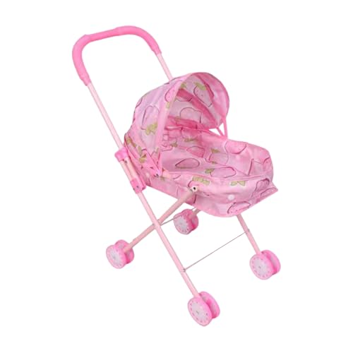Babypuppenwagen Spielzeug, faltbares Design, 24x44x55 cm, tat Play Kinderwagen, Kinderpuppenwagen, kompaktes Design, nur für kleine Spielzeuge Babypuppenwagen Spielzeug, faltbares Design, 24x44x55 cm, tat Play Kinderwagen, Kinderpuppenwagen, kompaktes Design, nur für kleine Spielzeuge von Lpsdssre