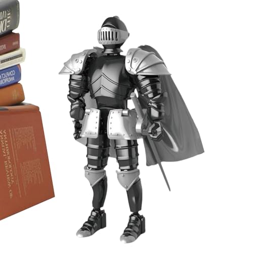 Bewegliche Ritterfiguren, Actionfigur, mittelalterliche Schreibtischdekoration, ideales Sammlerstück, vielseitiges Ausstellungsstück, 14,4 x 6,5 x 4 cm, für Geburtstage, Feiertage oder Bewegliche Ritterfiguren, Actionfigur, mittelalterliche Schreibtischdekoration, ideales Sammlerstück, vielseitiges Ausstellungsstück, 14,4 x 6,5 x 4 cm, für Geburtstage, Feiertage oder von Lpsdssre