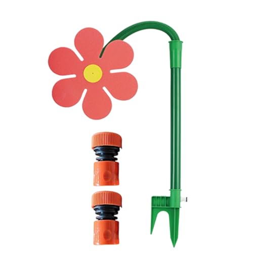Crazy Daisy Sprinkler, 360 ° rotierende tanzende Blütenwassersprinkler, lustiges Bewässerungsinstrument, Mehrzweck, schnell zu richten, 76 cm, für Gartenwässerung Kinder Crazy Daisy Sprinkler, 360 ° rotierende tanzende Blütenwassersprinkler, lustiges Bewässerungsinstrument, Mehrzweck, schnell zu richten, 76 cm, für Gartenwässerung Kinder von Lpsdssre