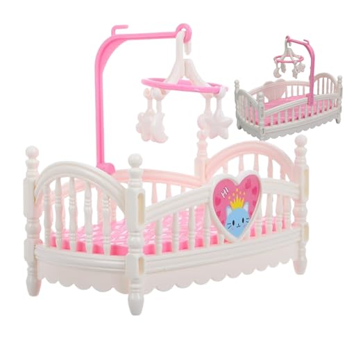 Doll House Babybett, Puppenhausmöbel, Schlafzimmerpuppenset, Leichtes Gewicht, Leicht Zu Bewegen, 12,5 X 7,3 X 11 cm, Für Kinder Familien Spielen Kindergarten - -Fotografie Doll House Babybett, Puppenhausmöbel, Schlafzimmerpuppenset, Leichtes Gewicht, Leicht Zu Bewegen, 12,5 X 7,3 X 11 cm, Für Kinder Familien Spielen Kindergarten - -Fotografie von Lpsdssre