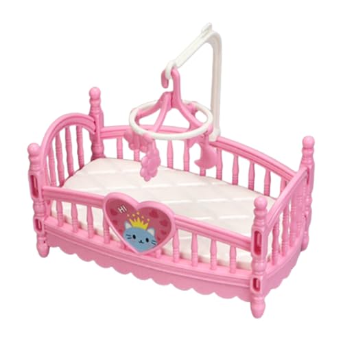 Doll House Babybett, Puppenhausmöbel, Schlafzimmerpuppenset, Leichtes Gewicht, Leicht Zu Bewegen, 12,5 X 7,3 X 11 cm, Für Kinder Familien Spielen Kindergarten - -Fotografie Doll House Babybett, Puppenhausmöbel, Schlafzimmerpuppenset, Leichtes Gewicht, Leicht Zu Bewegen, 12,5 X 7,3 X 11 cm, Für Kinder Familien Spielen Kindergarten - -Fotografie von Lpsdssre