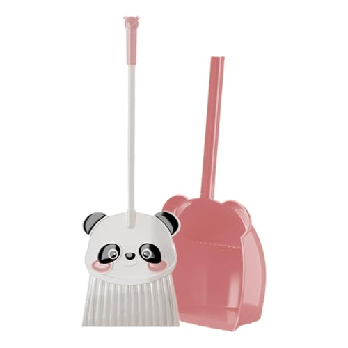 Kids Broom Set, niedliche Panda -Dustpan, -Reinigung Combo Leicht und tragbar, verbessert die Koordinationsfähigkeiten 16x55 cm/6,3x21,65 Zoll für - und Mädchenstudenten Kids Broom Set, niedliche Panda -Dustpan, -Reinigung Combo Leicht und tragbar, verbessert die Koordinationsfähigkeiten 16x55 cm/6,3x21,65 Zoll für - und Mädchenstudenten von Lpsdssre