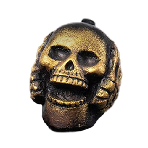 Lpsdssre Aztec Death Whistle, Schreiende Aztekische Todespfeife, Schädelförmiger Geräuschhersteller, Furchterregender Schreiender Klang, Altes Design, Kompakt, 6x7.4x5,8 cm, Für Halloween-Streich Lpsdssre Aztec Death Whistle, Schreiende Aztekische Todespfeife, Schädelförmiger Geräuschhersteller, Furchterregender Schreiender Klang, Altes Design, Kompakt, 6x7.4x5,8 cm, Für Halloween-Streich von Lpsdssre