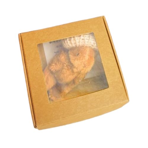 Lpsdssre Handgefertigtes Min-i Plüschbär, gefüllter Tier, niedliches gefülltes Tier, kompakte Größe, Mehrzweck, 8,5 x 4 cm/3,35 x 1,57 Zoll, für Frauen und Männer von Lpsdssre