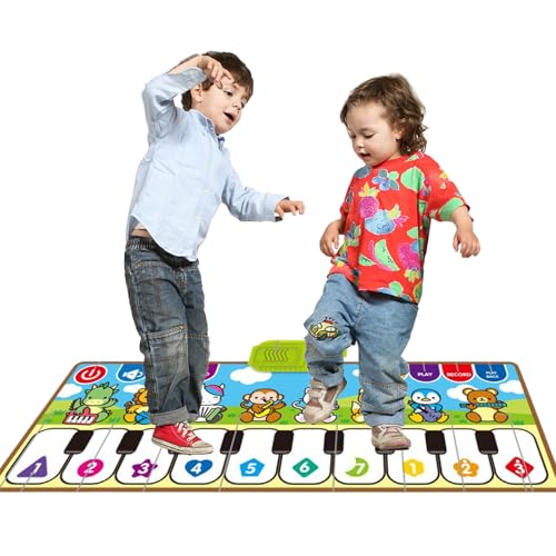 Lpsdssre Klaviermatte, Boden Klaviermatte - Spielen Floor Piano Matte,Mädchen pädagogischer elektronischer Teppich frühes logisches Denken für Reisen, Zuhause Lpsdssre Klaviermatte, Boden Klaviermatte - Spielen Floor Piano Matte,Mädchen pädagogischer elektronischer Teppich frühes logisches Denken für Reisen, Zuhause von Lpsdssre