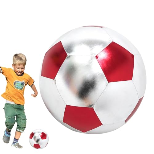 Lpsdssre Lecksicherer Fußballkugel, aufblasbares Sportspielzeug, Fußball, vielseitiger Gebrauch, sicheres Spielerlebnis 25 cm/9,84 Zoll für Kicks, Header und unterhaltsame Fußballübungen, Lpsdssre Lecksicherer Fußballkugel, aufblasbares Sportspielzeug, Fußball, vielseitiger Gebrauch, sicheres Spielerlebnis 25 cm/9,84 Zoll für Kicks, Header und unterhaltsame Fußballübungen, von Lpsdssre