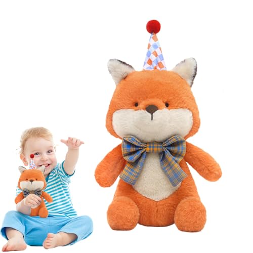 Lpsdssre Plüschfuchsspielzeug, Fuchs umarmt Kissen, tierische Plüschpuppe einzigartig und stilvoll, leicht und tragbar 28 cm/11,02 Zoll für Sofa, Tablette, Wohnzimmer, Schlafzimmer, Esszimmer Lpsdssre Plüschfuchsspielzeug, Fuchs umarmt Kissen, tierische Plüschpuppe einzigartig und stilvoll, leicht und tragbar 28 cm/11,02 Zoll für Sofa, Tablette, Wohnzimmer, Schlafzimmer, Esszimmer von Lpsdssre
