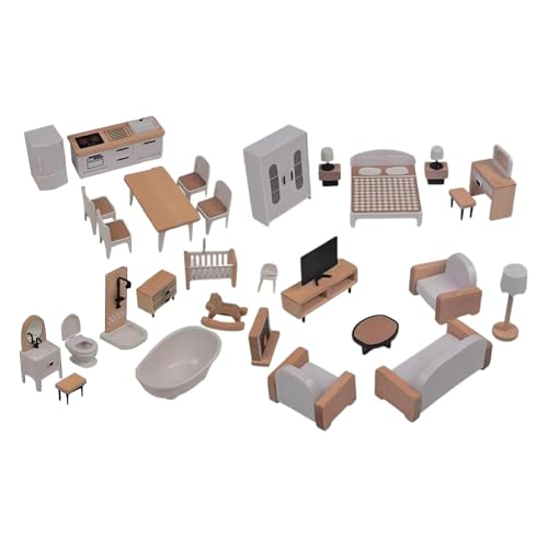 Lpsdssre Puppenhaus-Möbelset aus, Rollenspielmöbel für Kinder | Miniatur-Möbelzimmer-Set | Stellen Sie Sich vor, Sie Spielen Puppenhausmöbel, interaktives Spiel aus für Kleinkinder, Zubehör Lpsdssre Puppenhaus-Möbelset aus, Rollenspielmöbel für Kinder | Miniatur-Möbelzimmer-Set | Stellen Sie Sich vor, Sie Spielen Puppenhausmöbel, interaktives Spiel aus für Kleinkinder, Zubehör von Lpsdssre