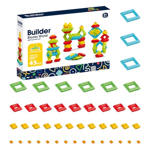 Lpsdssre Pyramidenbausteine, Vorschulbildung Spielzeug, STEM -Bildungsblöcke tragbares und kompaktes Design und fördert frühes Lernen 38.5x27.5x8cm/15.16x10.83x3.15 Zoll für Kinder Lpsdssre Pyramidenbausteine, Vorschulbildung Spielzeug, STEM -Bildungsblöcke tragbares und kompaktes Design und fördert frühes Lernen 38.5x27.5x8cm/15.16x10.83x3.15 Zoll für Kinder von Lpsdssre