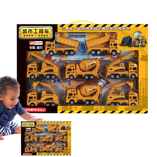 Lpsdssre Spielzeug-Bauwagen für Kinder,Bau-Spielfahrzeuge - Push-and-Go-Trägheits-Konstruktionsauto-Spielzeug - Verbessern Sie Ihre sozialen Fähigkeiten. Spielzeugbagger, Bulldozer, LKWs für Hinterhof Lpsdssre Spielzeug-Bauwagen für Kinder,Bau-Spielfahrzeuge - Push-and-Go-Trägheits-Konstruktionsauto-Spielzeug - Verbessern Sie Ihre sozialen Fähigkeiten. Spielzeugbagger, Bulldozer, LKWs für Hinterhof von Lpsdssre