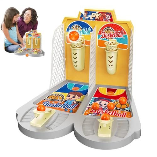 Lpsdssre Tisch-Basketballspiel, Tisch-Basketball-Spielzeug,2-Spieler-Tisch-Basketballspiel | Feinmotorikspielzeug für das Wohnzimmer, Lernaktivitäten für Kinder, und Mädchen Lpsdssre Tisch-Basketballspiel, Tisch-Basketball-Spielzeug,2-Spieler-Tisch-Basketballspiel | Feinmotorikspielzeug für das Wohnzimmer, Lernaktivitäten für Kinder, und Mädchen von Lpsdssre