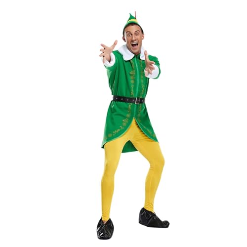 Lpsdssre Weihnachtskostüm für Erwachsene, Festliches Outfit Mit Hut Stiefel, Hut Stiefel Outfit Fantasy Cosplay Set für Mottoparty Festival Karneval Halloween Lpsdssre Weihnachtskostüm für Erwachsene, Festliches Outfit Mit Hut Stiefel, Hut Stiefel Outfit Fantasy Cosplay Set für Mottoparty Festival Karneval Halloween von Lpsdssre