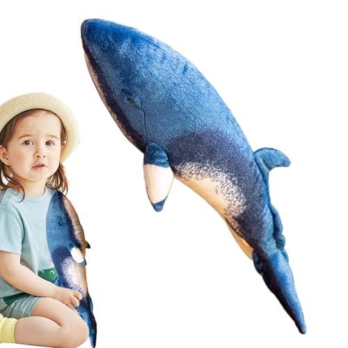 Plüschwalspielzeug, gefüllter Walkissen, marine Tierplüschtoller Geschenkauswahl, weicher und schugbarer Komfort 55x22x14 cm/21.65x8.66x5,51 Zoll für Wohnzimmer, Schlafzimmer, Kinderzimmer, Sofa, Couc Plüschwalspielzeug, gefüllter Walkissen, marine Tierplüschtoller Geschenkauswahl, weicher und schugbarer Komfort 55x22x14 cm/21.65x8.66x5,51 Zoll für Wohnzimmer, Schlafzimmer, Kinderzimmer, Sofa, Couc von Lpsdssre