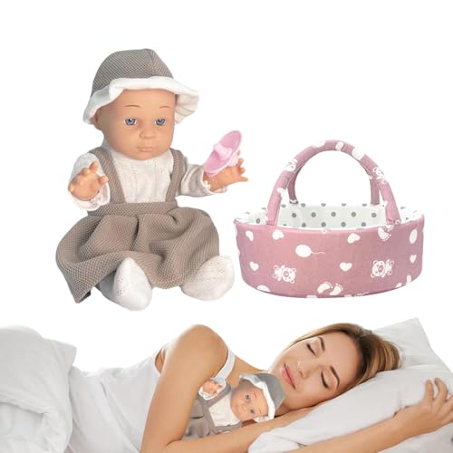 Simulierte Kleinkindpuppe | Gefälschte wiedergeborene Puppe | Wiedergeborene Babypuppe | Geruchlose wiedergeborene Puppe | Kinder-Reborn-Puppe, lehrreiche und unterhaltsame Spielzeit für Weihnachten, Simulierte Kleinkindpuppe | Gefälschte wiedergeborene Puppe | Wiedergeborene Babypuppe | Geruchlose wiedergeborene Puppe | Kinder-Reborn-Puppe, lehrreiche und unterhaltsame Spielzeit für Weihnachten, von Lpsdssre