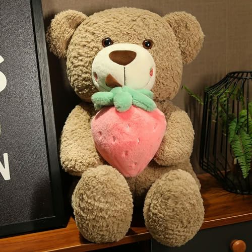 LsnDxg Kawaii Bär Erdbeere Plüsch Teddybär Plüsch Puppe Romantisches Geschenk Home Dekoration Geburtstag Mädchen 80cm 3 von LsnDxg